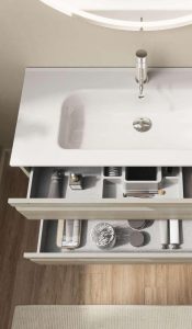 Cajonera organización lavabo 